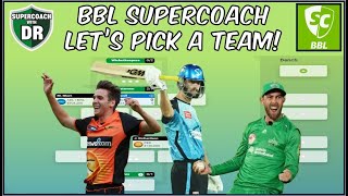 BBL Supercoach Team Reveal 1 20242025 [upl. by Tanny25]