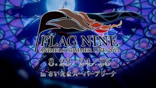 【TVCM】Animelo Summer Live2013 FLAG NINE【アニメver】 [upl. by Olumor925]