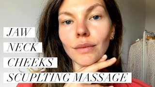 Face lifting massage Abigail James NO TALKING [upl. by Wilder210]