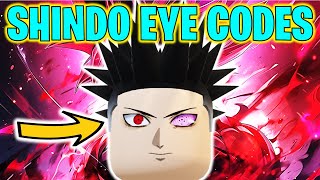 ⭐20 MOST BADASS SHINDO LIFE CUSTOM EYE CODES⭐ [upl. by Alyhs]