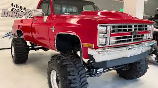 Square body restored Lifted 1 ton boggers Chevrolet k30 monster [upl. by Aicak871]