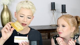 I TRIED ASMR Eating Raw Honeycomb with Life With Mak [upl. by Ladnek]