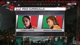 Yareli Larios vs Magaly Rodriguez  HD [upl. by Livvi373]