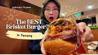 The BEST BRISKET BURGER in Penang 😱 [upl. by Erika]