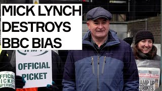 Mick Lynch Takes Apart BBC Bias  Live On Air [upl. by Noslrac]