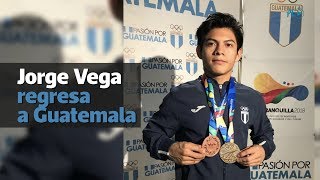 El gimnasta Jorge Vega regresa de Barranquilla con medallas de oro y plata  Prensa Libre [upl. by Fianna497]