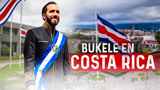 💥HISTORICO COSTA RICA Recibe a NAYIB BUKELE Visita OFICIAL de ESTADO Asi lo RECIBEN [upl. by Odama]