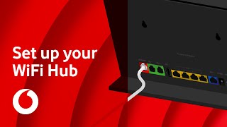 How to set up your Vodafone WiFi Hub  Support  Vodafone UK [upl. by Jareb37]