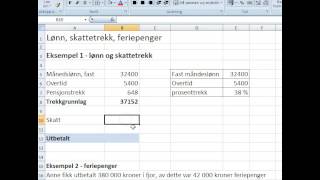 lønn skatt feriepenger  økonomikapittelet 1PY [upl. by Thea]