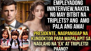 JANITRESS NA NAGAPPLYMAY BITBIT NA MAKUKULIT NA TRIPLETSAMO ANG AMA NA NAGPANGGAP NA KUNDOKTOR [upl. by Yer202]