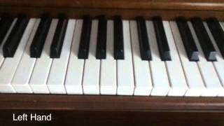 How To Play Dark Blue By Jacks Mannequin On Piano [upl. by Adnilrev538]