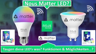 Matter LED’s Taugen diese LED was Funktionen amp Möglichkeiten… [upl. by Lindie]