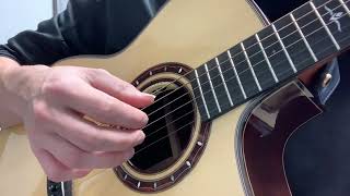 Blackbird Intro Picking Pattern  Fingerstyle Guitar Lesson [upl. by Gorski]