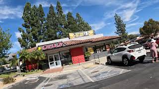 Green Burrito to Carls Jr Drive Thru Onion Rings 9756 19th St Alta Loma California 11 Oct GFH [upl. by Cathrine]