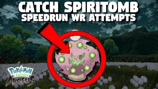 Legends Arceus Catch Spiritomb Speedrun [upl. by Adrea]