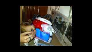 How to custom paint a race helmet [upl. by Vivyanne]