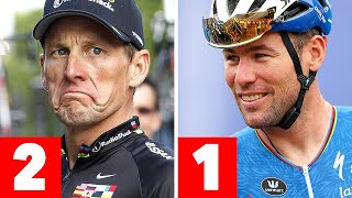 The GREATEST Cyclist Of All Time RANKED [upl. by Ayadahs]