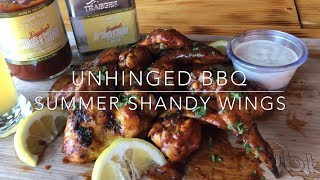 Summer Shandy Chicken Wings Recipe Grilled on the Yoder YS640  ubbq [upl. by Jamaal166]