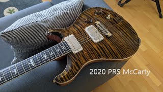 Guitar Demo 2020 PRS McCarty 10 top in Yellow Tiger [upl. by Dnalhsa]