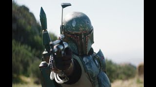 Boba fett mandalorian chapter 14 fight scene [upl. by Artenal]