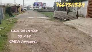 Resale Property  Ayaypakkam  Ambattur  CMDA Land For Sale  84 Lakhs [upl. by Ettedo]