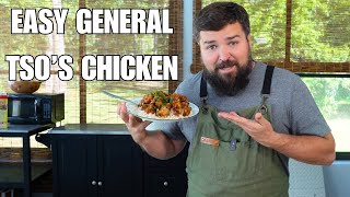 You dont ever need to order General Tsos Chicken from a restaurant again Easy recipe [upl. by Burrow]