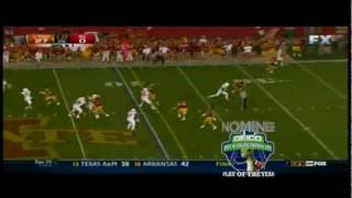 Texas Jaxon Shipley scores on the 40 yard trick play touchdown [upl. by Ori]