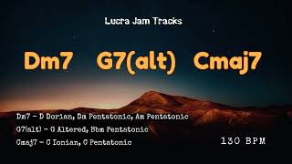 Jazz 251 Backing Track In C Major  130 bpm [upl. by Iras]