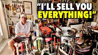 PGA PRO SELLS US HIS BUSINESS… So Many Golf Clubs [upl. by Werdnaed343]