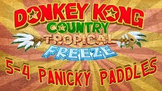 WR Speedrun 54 Panicky Paddles 13655 Donkey Kong Country Tropical Freeze by corruptionangel [upl. by Nylegna282]