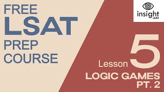 LSAT Logic Games Pt 2 Sorting [upl. by Sandell]