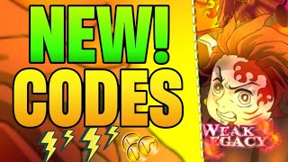 😱 50 Spins  Reset 😱 NEW WEAK LEGACY CODES  UPDATED ROBLOX WEAK LEGACY CODES [upl. by Crowley]