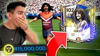 🤯 COMPRE A GULLIT ICONO TOTY PRIME 102 GRL EN FC 24 MOBILE  ES UNA LOCURA [upl. by Oijimer]