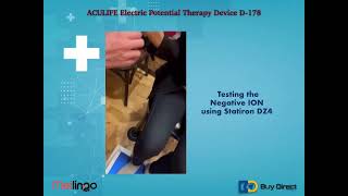 Aculife Electric Potential Therapy Device D178 Tests [upl. by Clements598]