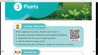 PLANTS  PART2  UNIT3 TERM2  SCIENCE  5TH STANDARD  ENGLISH MEDIUM [upl. by Arraeis]