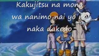 dragon ball GT ending 1 full version lyric [upl. by Ahsiuqel]