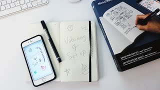 Moleskine Smart Writing Set Review and Setup [upl. by Hessler761]