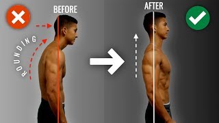 How To Fix Rounded Shoulders FAST 10 Minute ScienceBased Corrective Routine [upl. by Waldron]