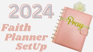 2024 Faith Planner SetUp  2024 Planner SetUp Series [upl. by Leora816]