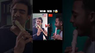 Who win beatbox 🤯 Lets Try beatbox beatboxing asmrsounds flute asmr shortfeed shorts [upl. by Hanafee744]