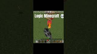 Logic in Minecraft minecraftmemes memes [upl. by Huesman787]