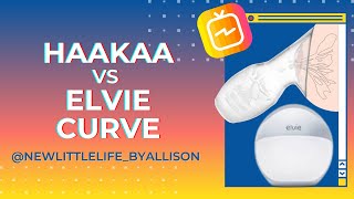 Elvie Curve VS Haakaa [upl. by Jerad]