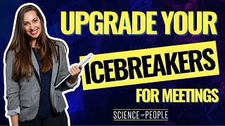 Warm Up Any Meeting With These 8 Icebreakers [upl. by Aennyl]