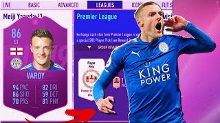 FIFA 19 SBC VARDY REVIEW  86 SBC VARDY PLAYER REVIEW  FIFA 19 ULTIMATE TEAM [upl. by Yarrum]