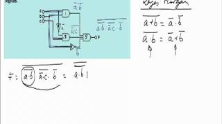 Electronica partiendo del circuito obtener la funcion logica y simplificarla [upl. by Hailahk]