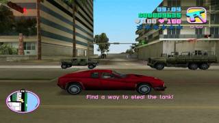 Lets Play Grand Theft Auto Vice City part 7 Messing With The Army [upl. by Hanny]