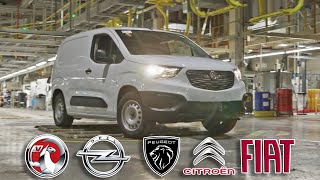 Peugeot Citroen Fiat Vauxhall Opel Van Production  England [upl. by Aicetel]