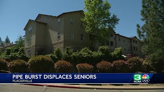 Some Placerville seniors still displaced after pipe bursts [upl. by Enaxor]