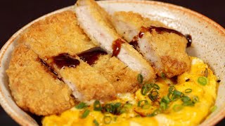 Crispy Perfection OpenFaced Katsudon with Crunchy Pork Cutlet Tojinai Katsudon Recipe [upl. by Amora]