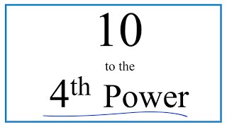 10 to the 4th Power 104 [upl. by Susette]